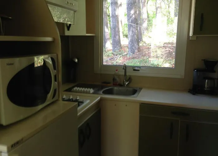 Camping Chalet Avec Terrasse - 4 Pers. - Api-1-52-1588 Saint-Girons (Ariege)